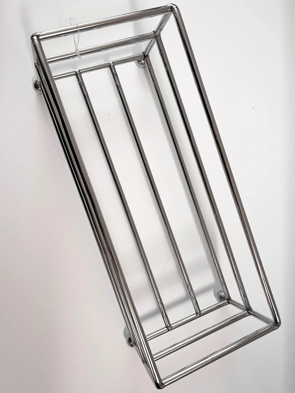 Chrome Metal storage bin